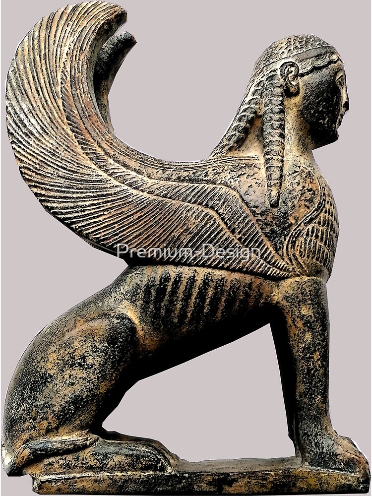 "Greek statue sphinx" Poster for Sale by PremiumDesign Redbubble