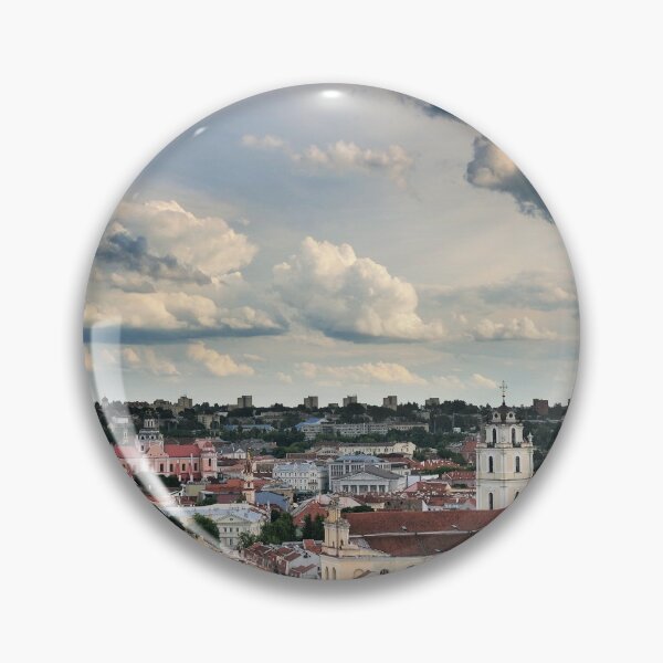 Item preview, Aerial view of Vilnius Old Town, Lithuania designed and sold by studio838.