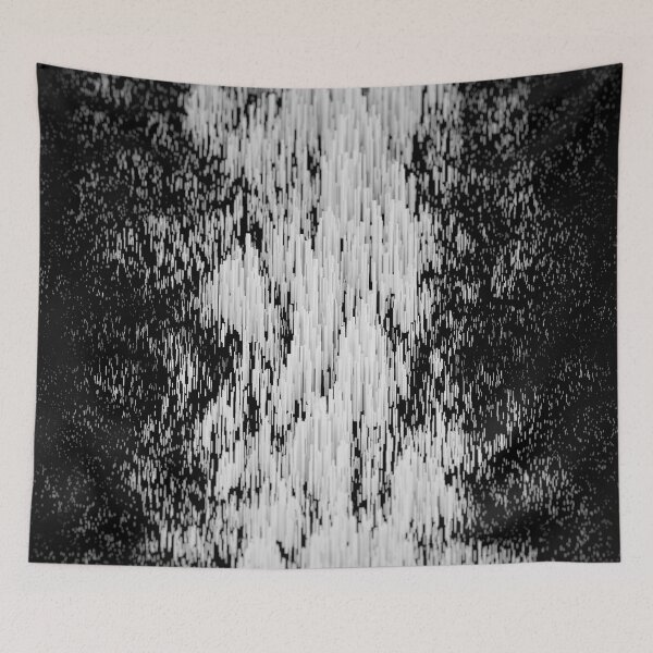 Item preview, Abstract bar field square designed and sold by lathspell.