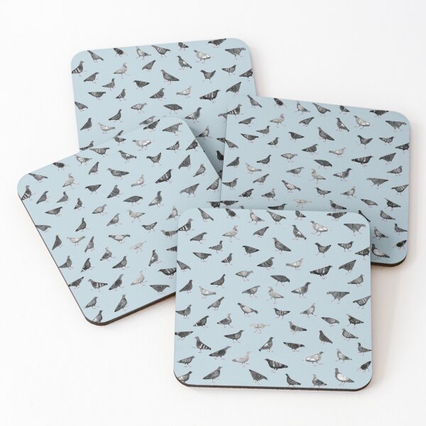 Item preview, Pigeons Doing Pigeon Things designed and sold by squirrell.