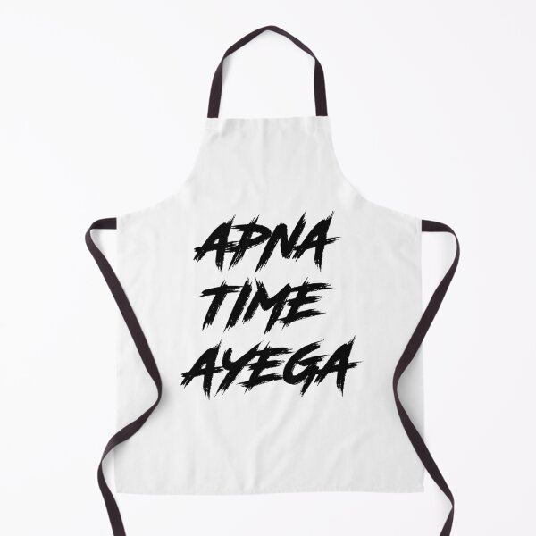 Item preview,  Apna Time Ayega Black Version designed and sold by basitcv.