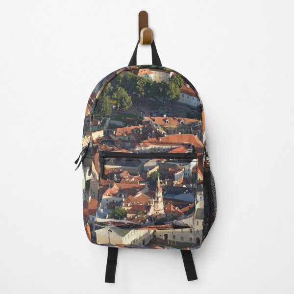 Item preview, Aerial view of Vilnius Old Town, Lithuania designed and sold by studio838.