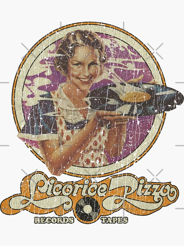 "Licorice Pizza 'You Get It Nicer' " Sticker by jacobcdietz Redbubble