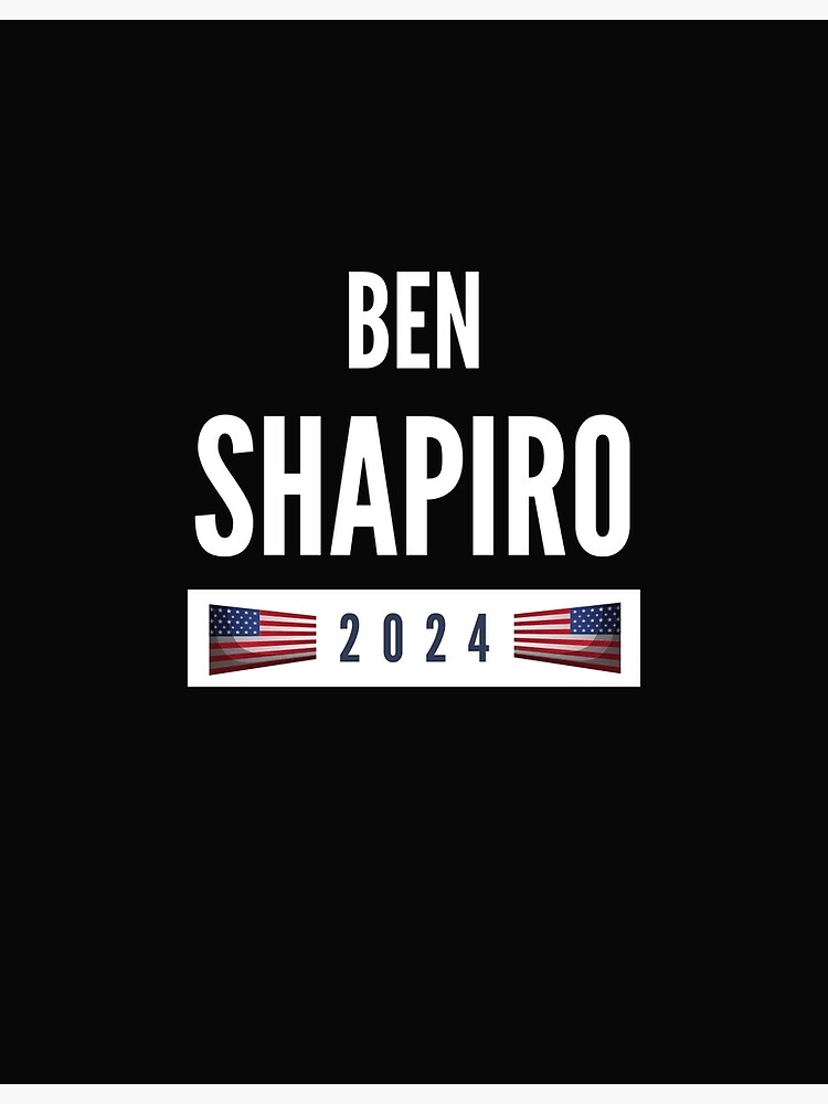 "Ben Shapiro 2024" Photographic Print for Sale by Cre8arts Redbubble