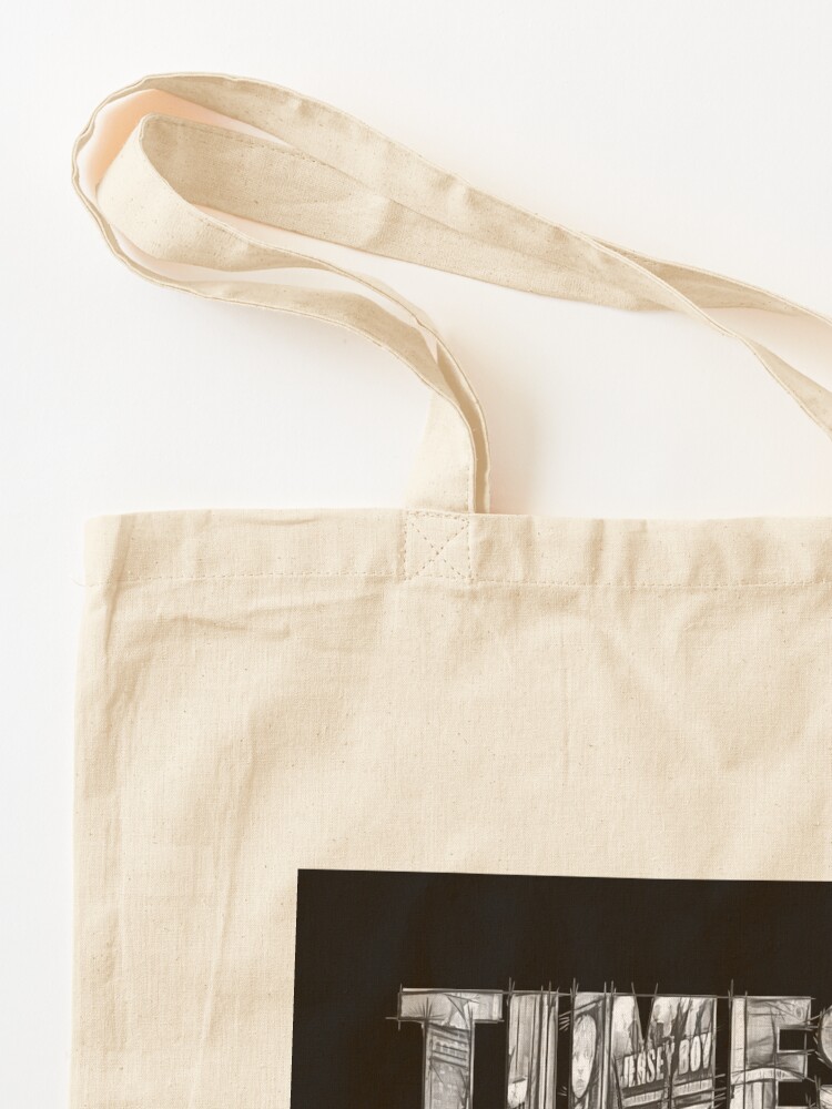 Alternate view of Times Square New York City (B&W marker sketch on black) Tote Bag