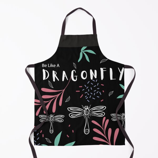 Item preview, line art dragonfly floral black background designed and sold by Nabojit.