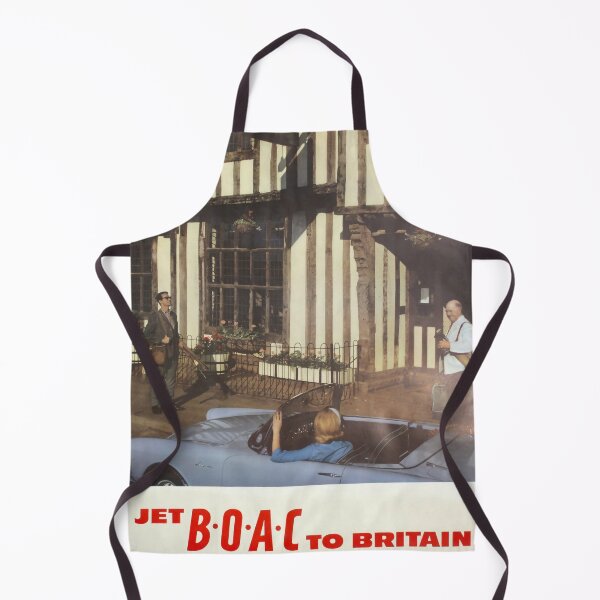 Item preview, Jet to Britain vintage travel poster designed and sold by stickart-marek.