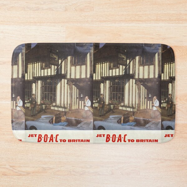 Item preview, Jet to Britain vintage travel poster designed and sold by stickart-marek.