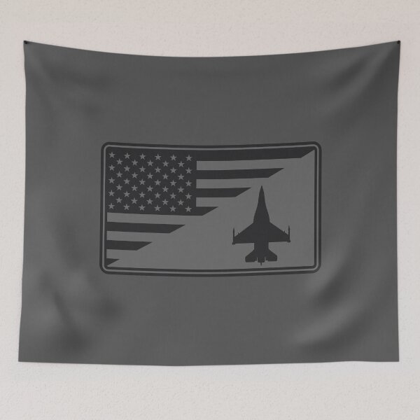 Item preview, F-16 Viper US Flag (subdued) designed and sold by StrongVlad.