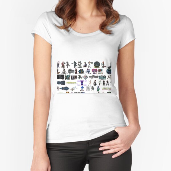 Cyberpunk Fitted Scoop T-Shirt