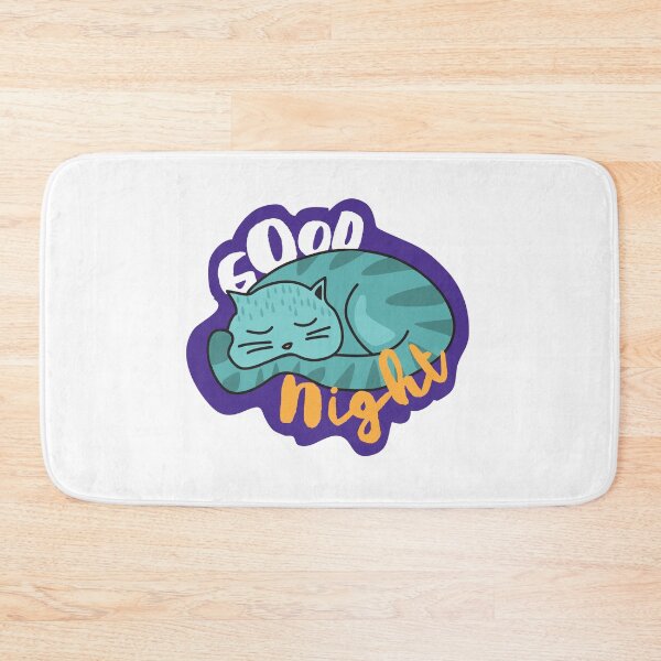 Item preview,  Good Night Kitty Cat Sticker designed and sold by More than Myriad.