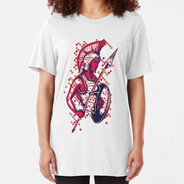 Greek Mythology & Gods - War Slim Fit T-Shirt