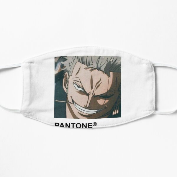 Zoro Anime Pantone Sticker Flat Mask