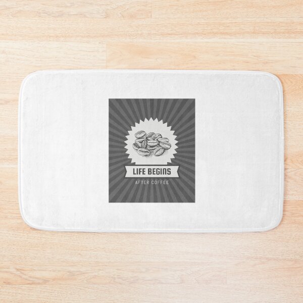 Item preview, LIFE BEGINS AFTER COFFEE designed and sold by XpressoYourself.