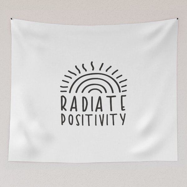 Aperçu de l'œuvre Radiate Positivity Doodle créée et vendue par CottonandCasual.