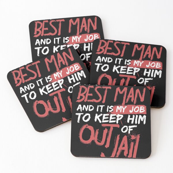 Item preview, Best Man design, Bachelor Party design, Funny Best Man gift design designed and sold by Lisbob.