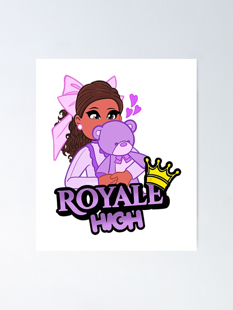 Royale High Funneh Poster By Heaven661 Redbubble - funneh roblox royale high