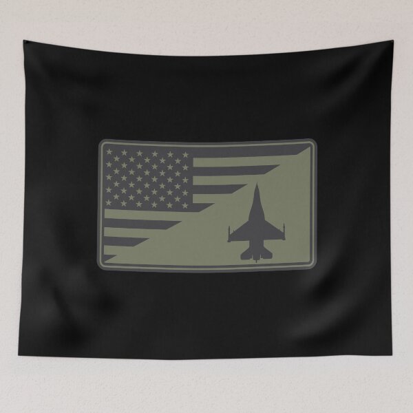 Item preview, F-16 Viper US Flag (subdued) designed and sold by StrongVlad.