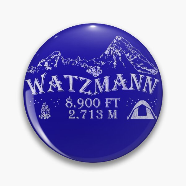 Item preview, Watzmann mountains hiking altitude tent campfire designed and sold by DerNerd.