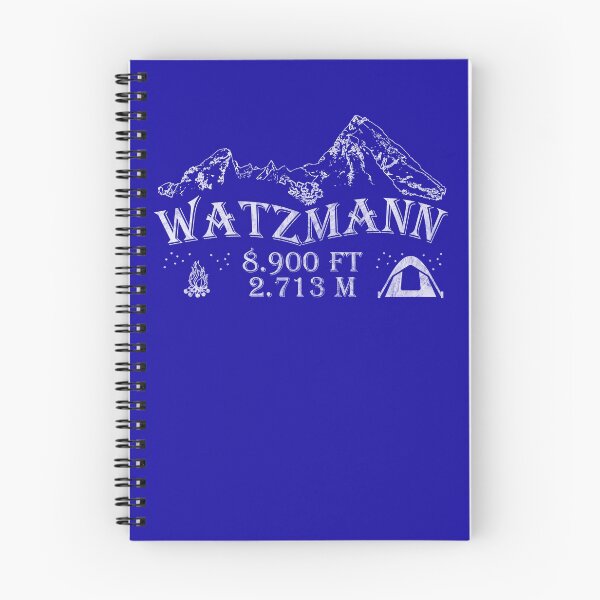 Item preview, Watzmann mountains hiking altitude tent campfire designed and sold by DerNerd.