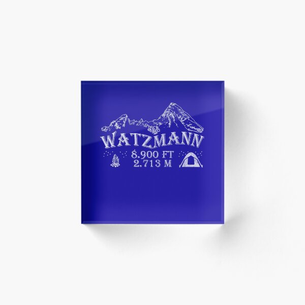 Item preview, Watzmann montañas senderismo altitud carpa fogata designed and sold by DerNerd.