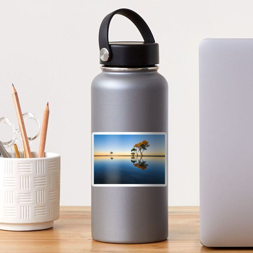 Beachmere Beach Sunset Sticker