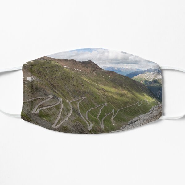 Curves of Stelvio Pass Mask