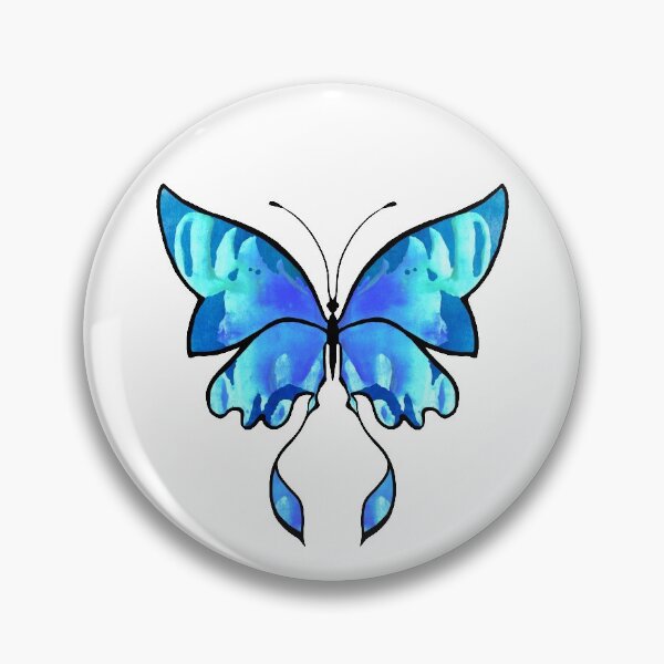 Item preview, Blue Watercolour Butterfly designed and sold by Olooriel.