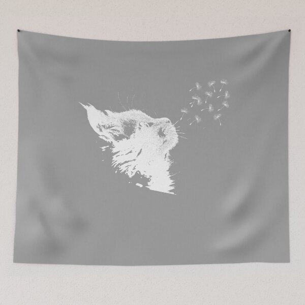 Item preview, Dandelion cat dandelion beautiful flower gift designed and sold by DerNerd.