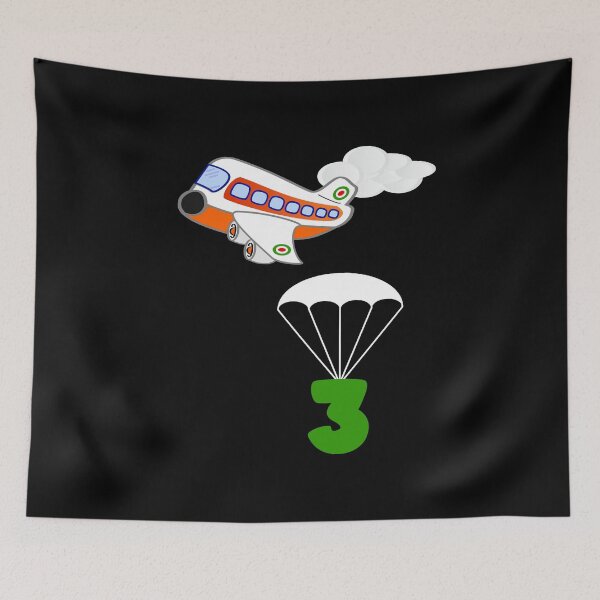 Item preview, 3 years kids boys airplane birthday designed and sold by Argentini.