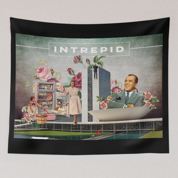 Item preview, Brasilia Ed Sullivan Fridge Collage designed and sold by KALEIDOSCOPE UK.