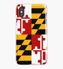 Smartphone Case - State Flag of Maryland - Vertical iPhone Case/Skin