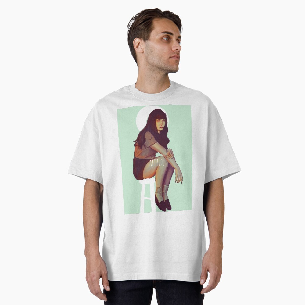 Aperçu de l'œuvre T-shirt oversize créée et vendue par misskatz.