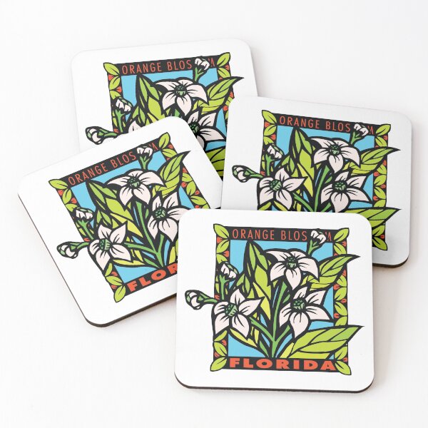 Item preview, Florida State flower Orange Blossom designed and sold by CosteO.