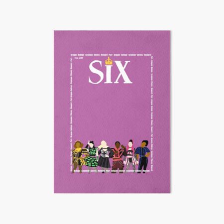 Item preview, Six The Musical Inspired  designed and sold by cg-art39.