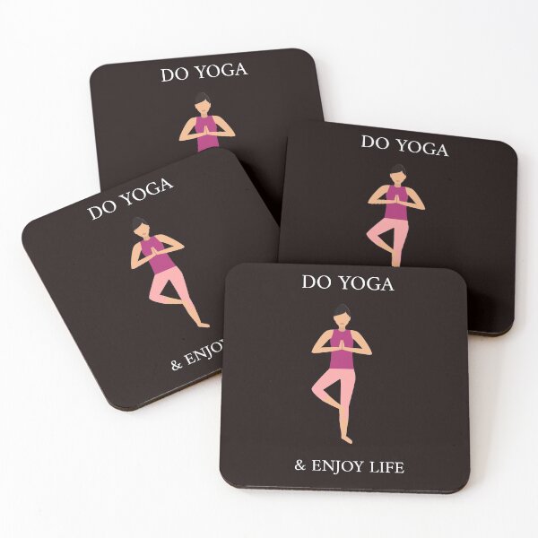 Item preview, DO YOGA ENJOY LIFE  designed and sold by Ashalcheema.