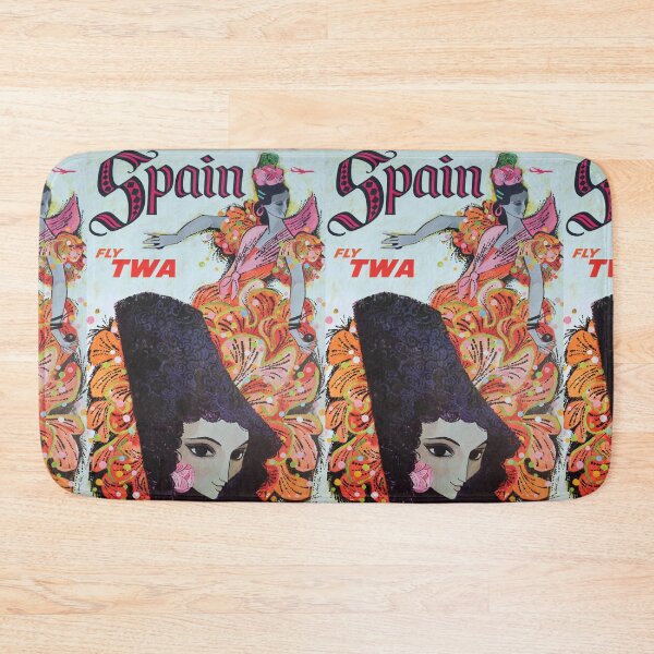 Item preview, Spain vintage travel poster designed and sold by stickart-marek.