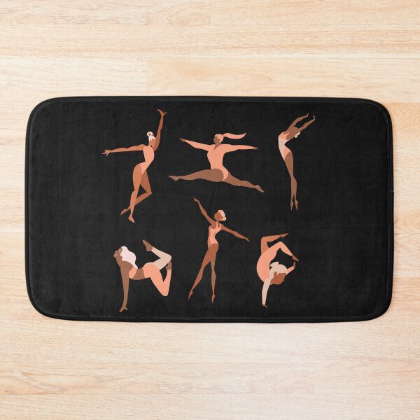 Item preview, Acro Gymnastics Dancers In Pastel  designed and sold by Marguerite Faure.