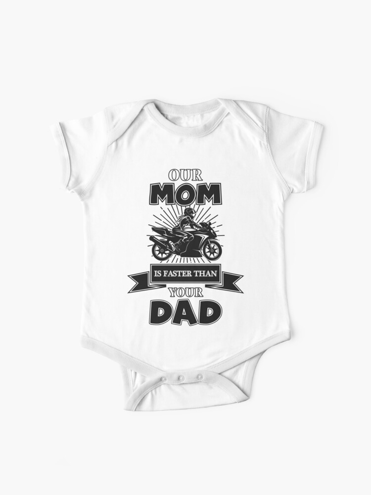 Body Para Bebe Moto Motociclista Bicicleta Biker Madre Divertido Regalo Diciendo De Tshirtconcepts Redbubble