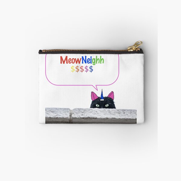Item preview, MeowNeigh $ The Real Black Kitty Unicorn designed and sold by Helen Marvellous.