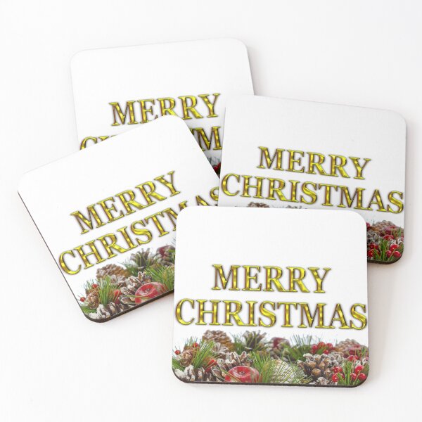 Item preview, Merry Christmas With Decorative Wreath designed and sold by MarkUK97.