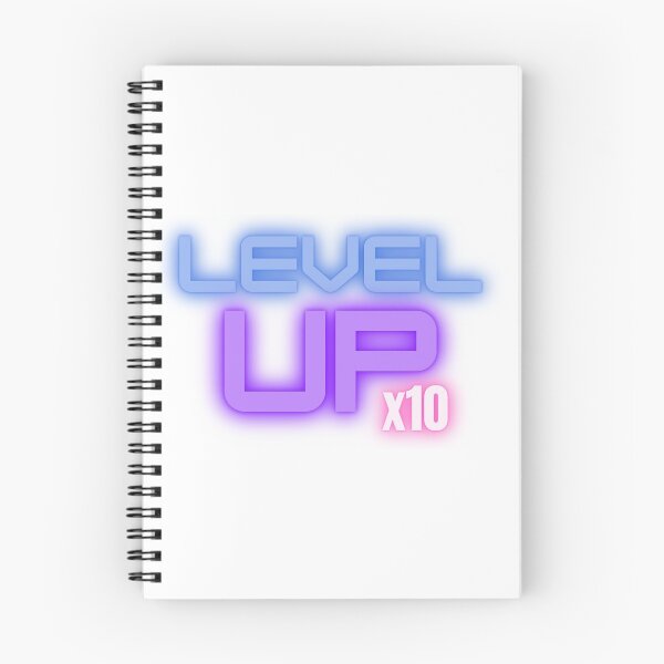 Item preview, Level Up x10 White designed and sold by flying-flamingo.