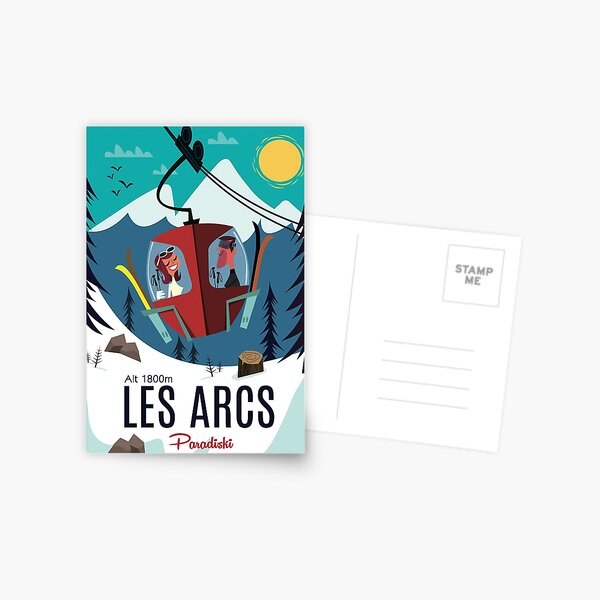 Item preview, Les Arc poster designed and sold by GAGodel.
