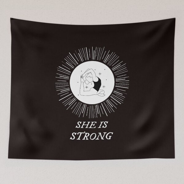 Item preview, SHE IS STRONG  designed and sold by Ashalcheema.