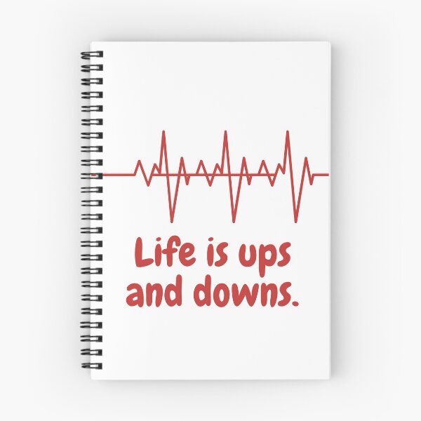 Item preview, Life is ups and downs, motivation, inspiration designed and sold by MohitJain1109.