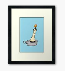 candle Framed Print
