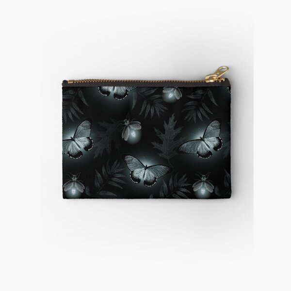 Item preview, Autumn firefly and moth black and white designed and sold by BlueMothShop.