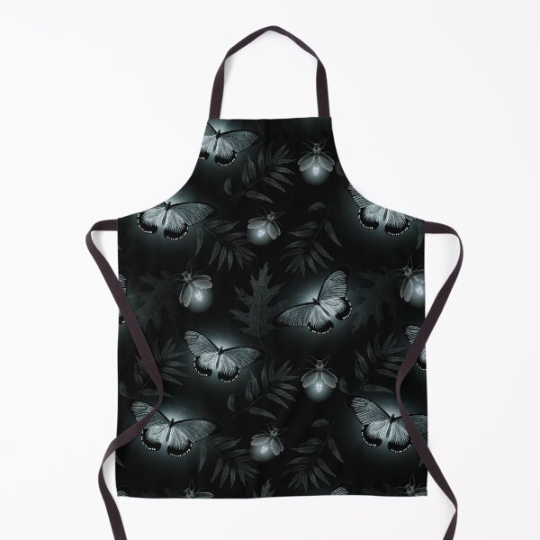 Item preview, Autumn firefly and moth black and white designed and sold by BlueMothShop.