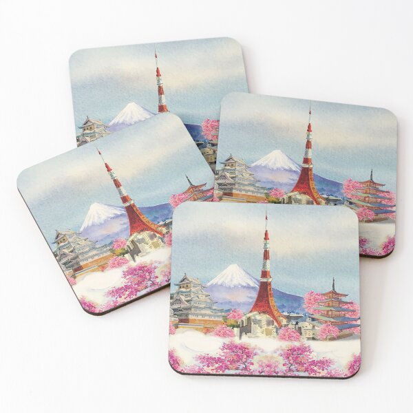 Item preview, Amazing Japanese Landscape Painting designed and sold by Vector Scout Lab.