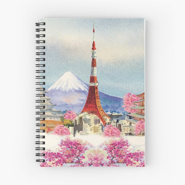 Item preview, Amazing Japanese Landscape Painting designed and sold by Vector Scout Lab.